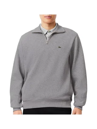 Sweat Gris Clair Homme Lacoste SH1927 1