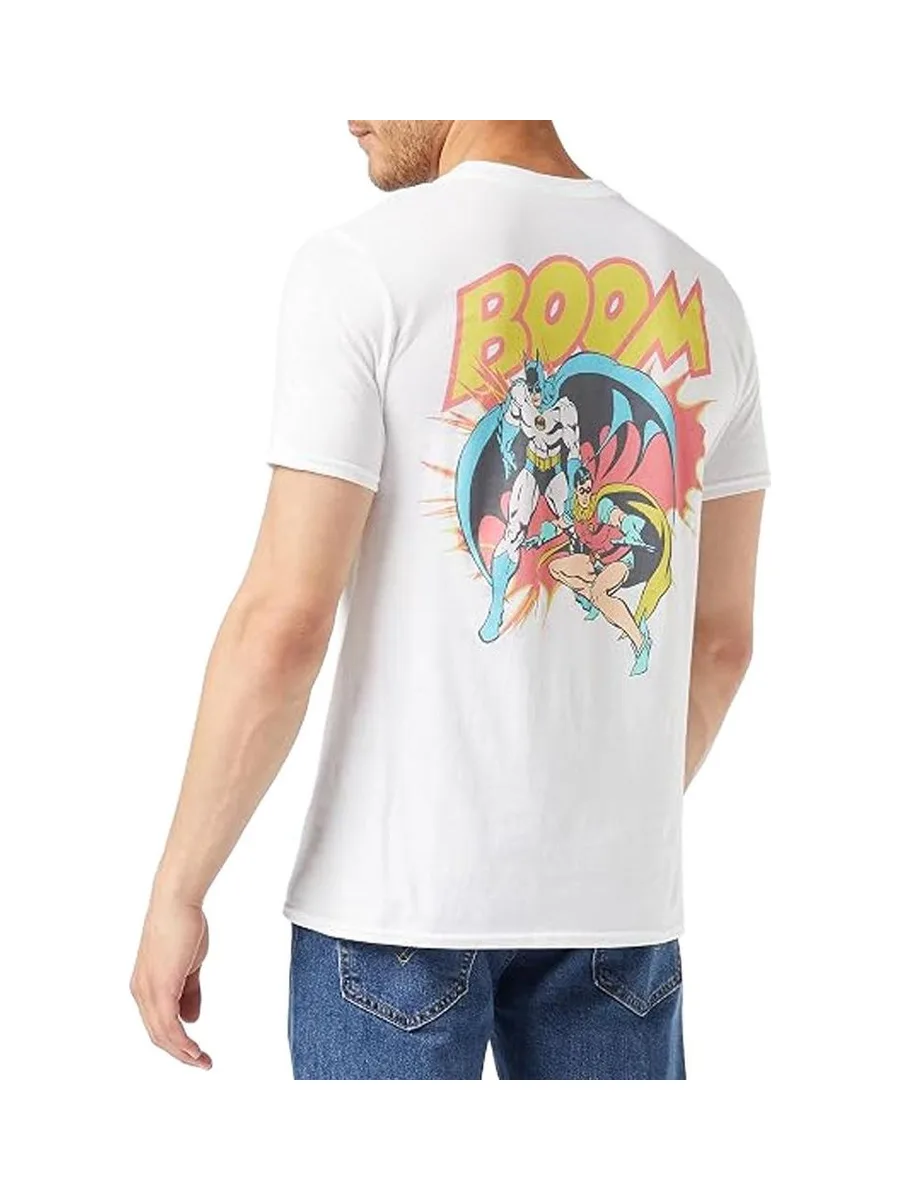 T-Shirt Blanc Homme Dc Comics Boom 3
