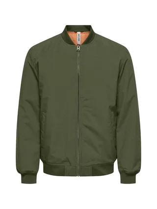 Bomber Vert Homme Only & Sons Josh 1