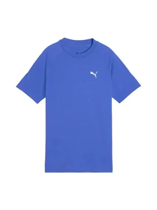 T-Shirt Bleu Garçon Puma Evostripesd 1