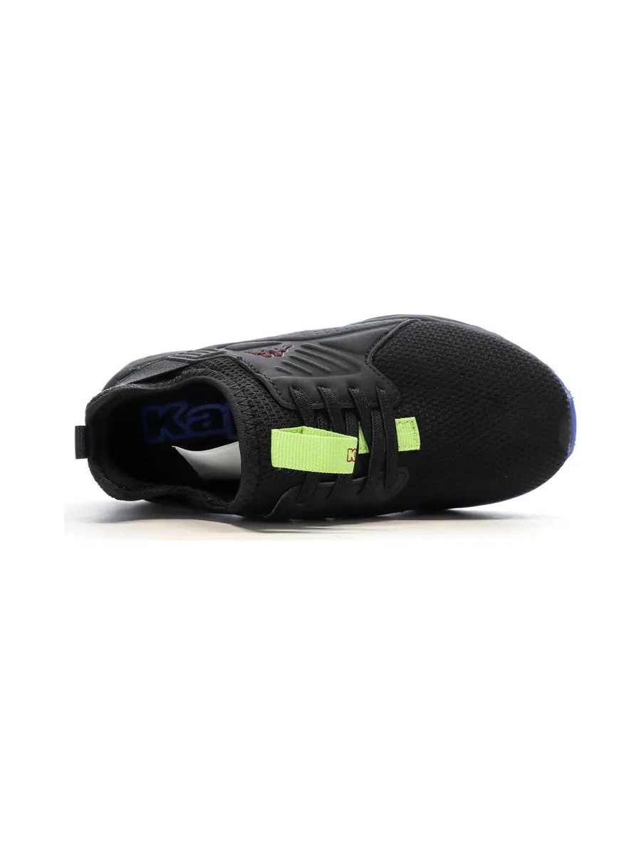 Baskets Noires/Bleu/Vert Garçon Kappa San Puerto 5