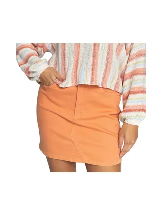 Jupe Orange Femme Billabong According To 1