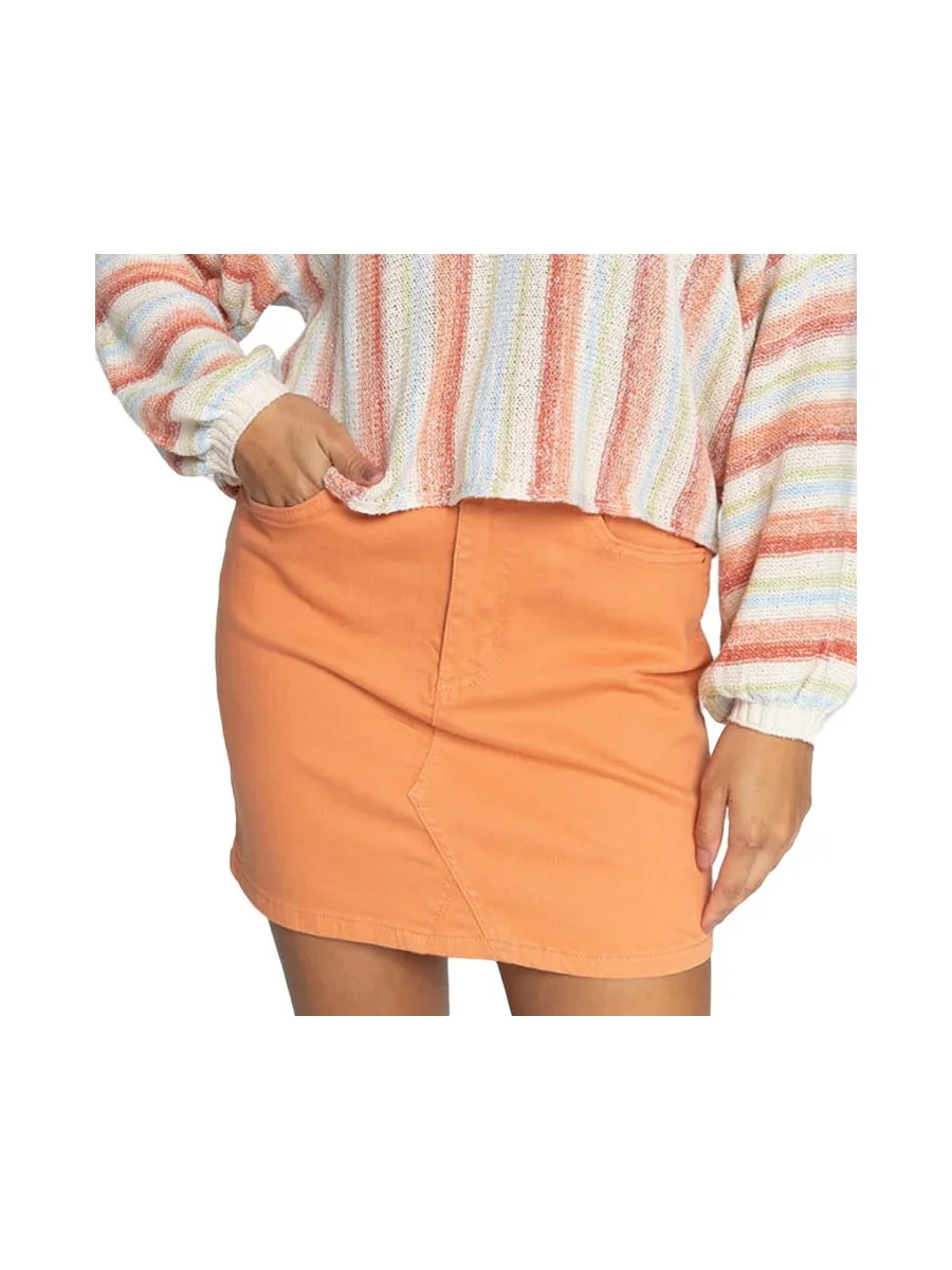 Jupe Orange Femme Billabong According To 2