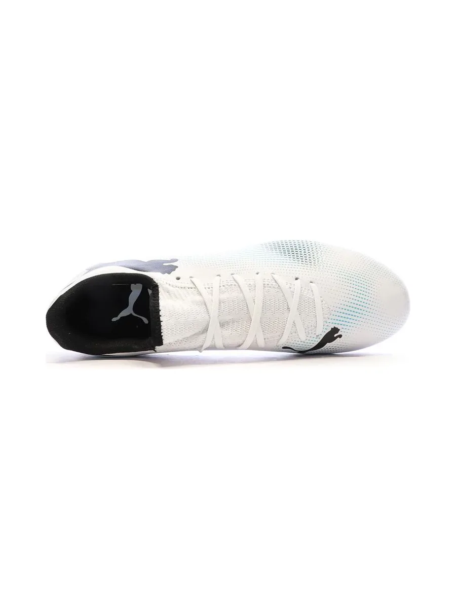 Chaussures de football Blanche/Noire/Rose Homme Puma Future 7 Play 5