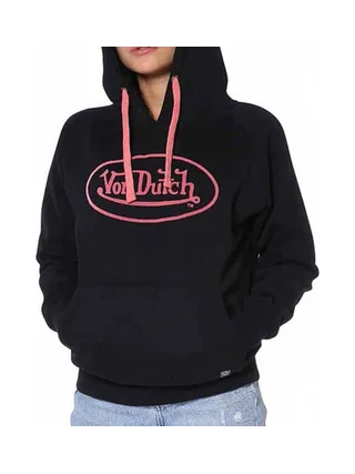 Sweat Noir/Rose Femme Von Dutch Jill 1