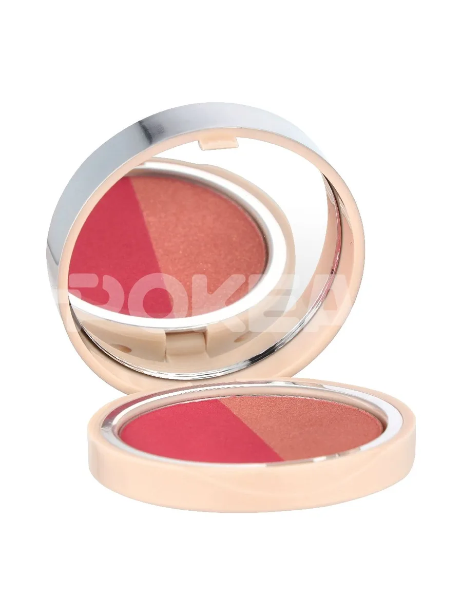 Pupa Extreme Blush Duo Effect Compact Blush 4g - #140 Radiant Flamingo - Glow Creamy 2