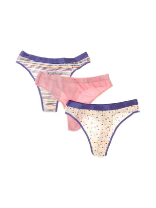 Strings Rose/Violet Femme Dim Fantaisie 1