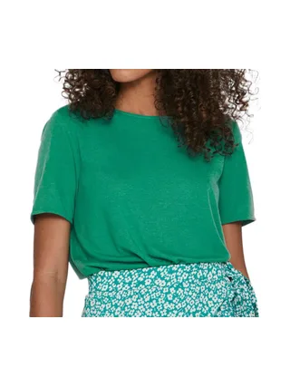 T-shirt Vert Femme Vila Mooney 1