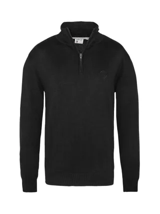 Pull Noir Homme Schott PLB127 1
