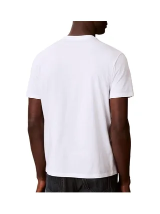 T-Shirt Blanc Homme Calvin Klein Jeans LV04RG800G 2