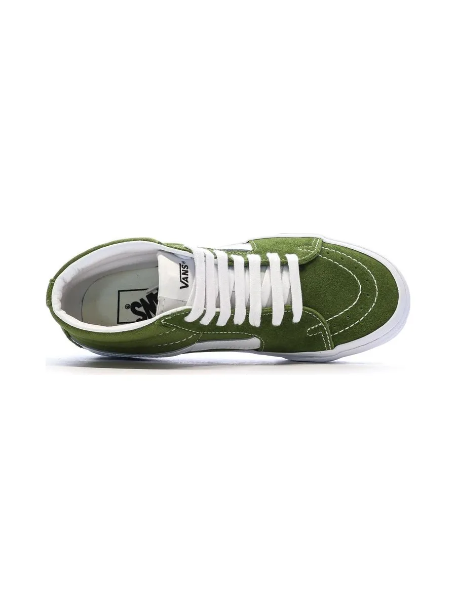 Baskets Vertes Garçon Vans Canvas 5