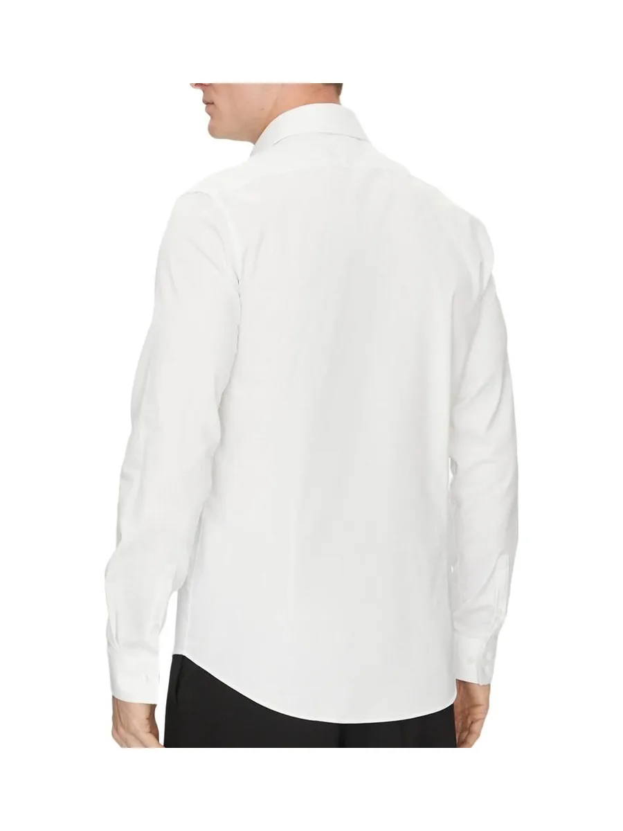 Chemise Blanche Homme Calvin Klein Jeans Tonal Structure Slim 3