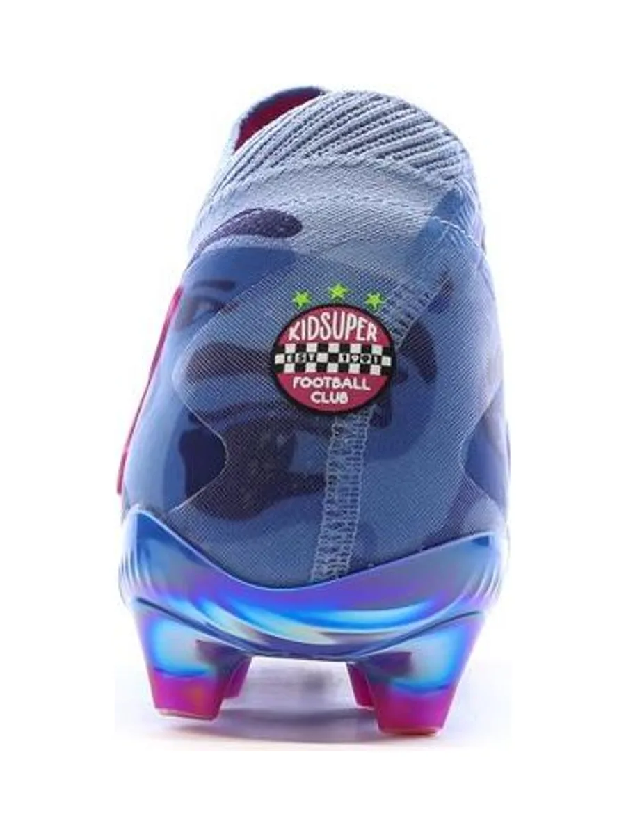 Chaussures de Foot Bleu Homme Puma Future 8 Ultimate X Kidsuper FG 4