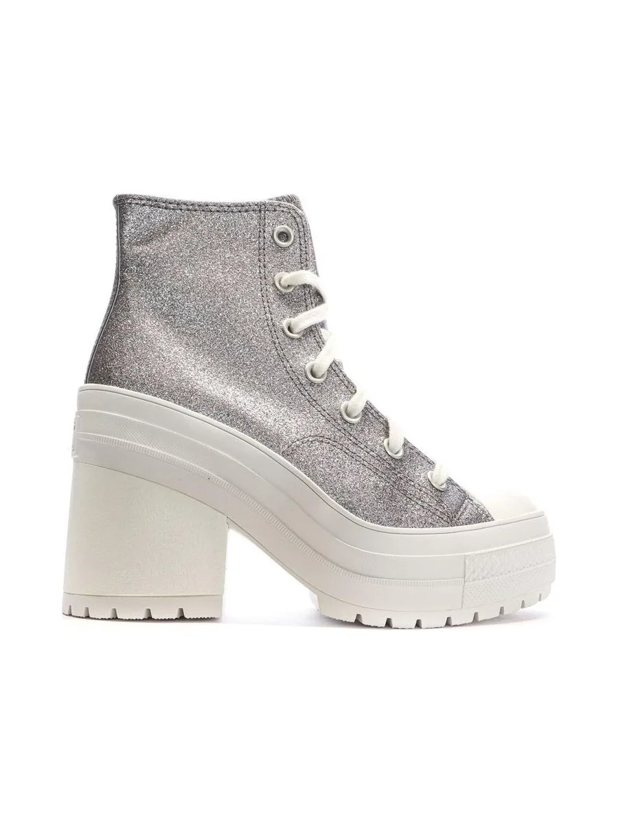 Baskets Argentés Femme Converse Chuck 70 Deluxe 3
