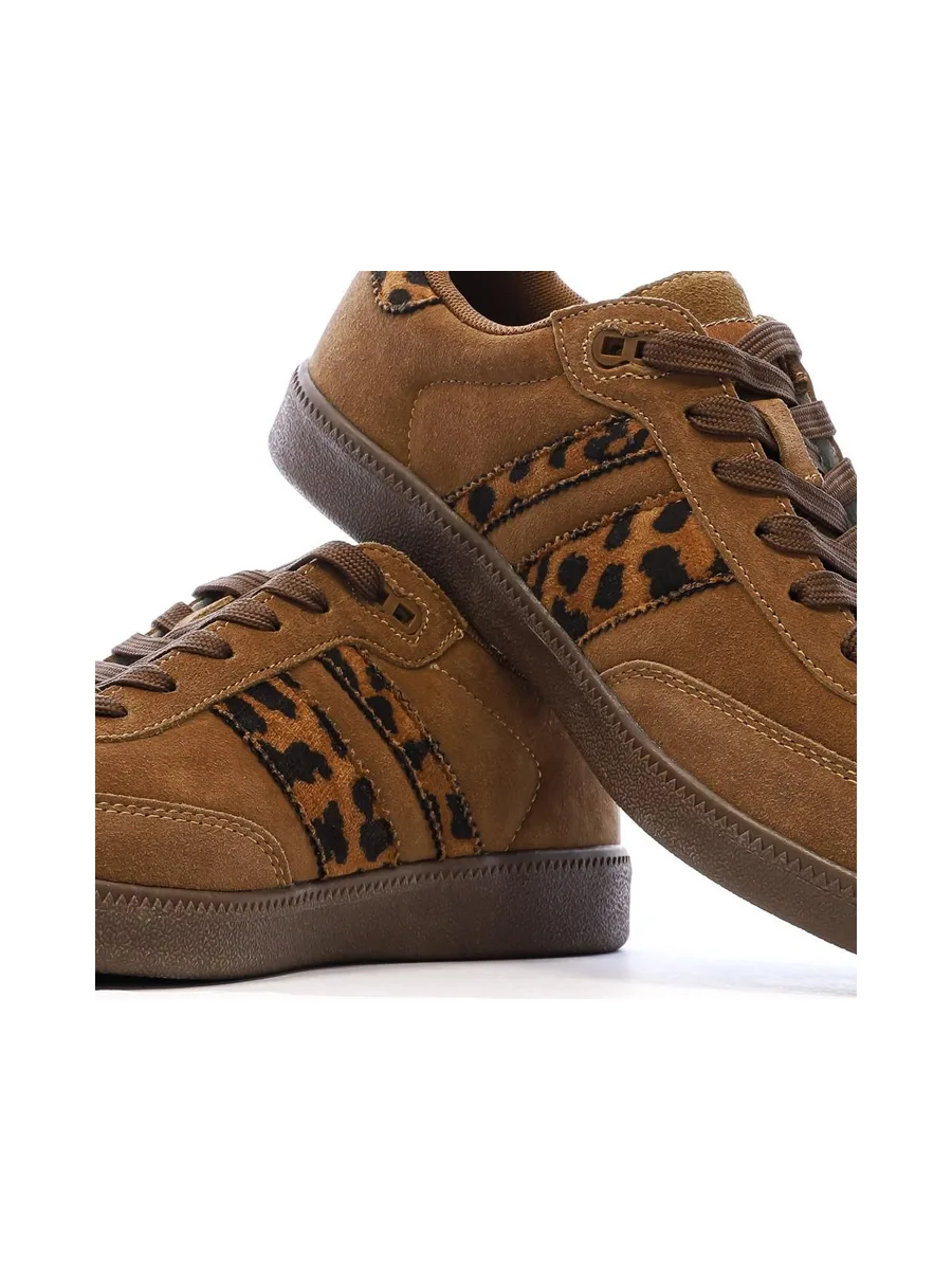 Baskets Marron/Léopard Femme Teddy Smith Baskets 120233 8