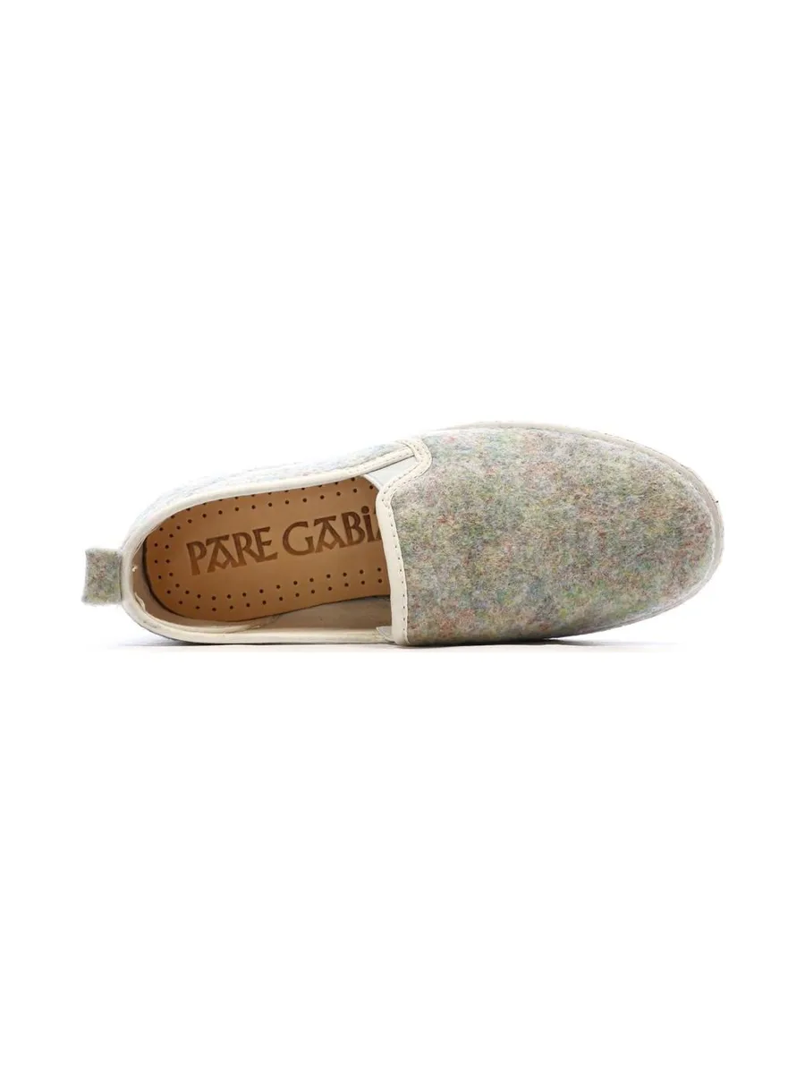 Espadrilles Vertes/Grises Fille Pare Gabia Andu 5