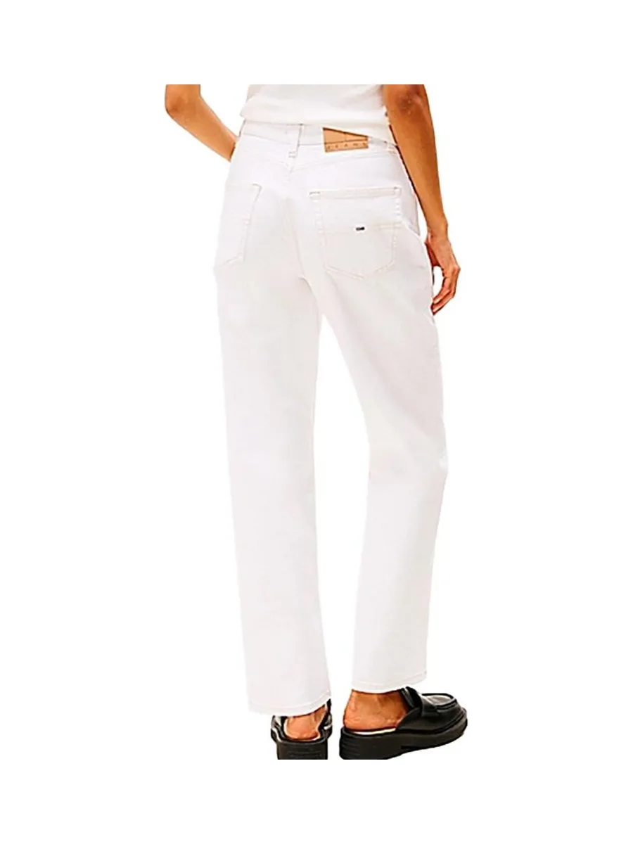 Jean Droit Blanc Femme Tommy Hilfiger Layla 3