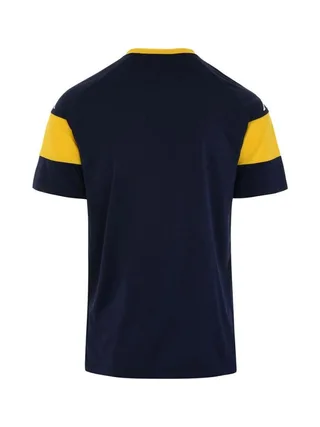 T-Shirt de Sport Marine/Jaune Homme Kappa Dareto 2