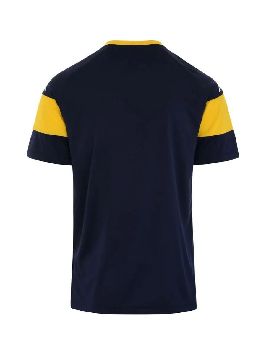 T-Shirt de Sport Marine/Jaune Homme Kappa Dareto 3