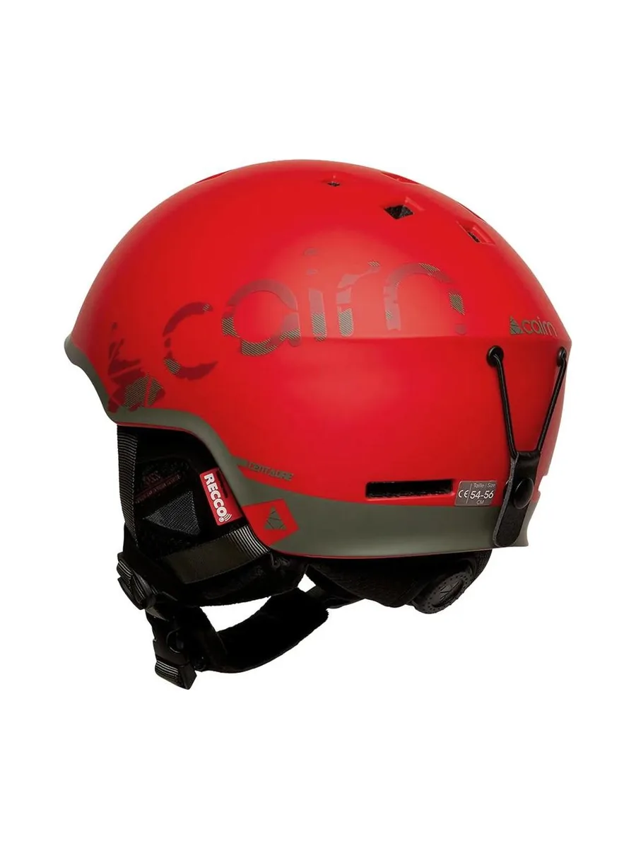 Casque de Ski Rouge Junior Cairn Rescue 3