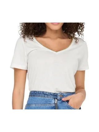 T-Shirt Blanc Femme JDY Dalila 1