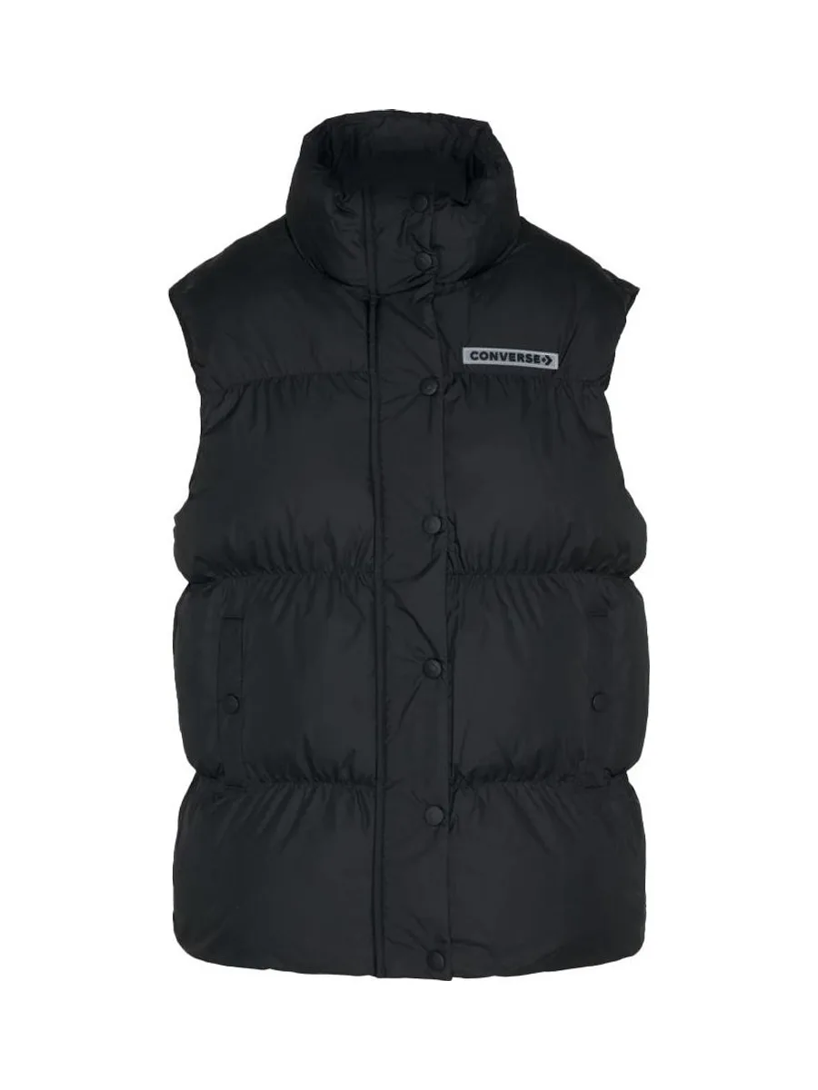 Doudoune Noire Femme Converse Super Puffer 1