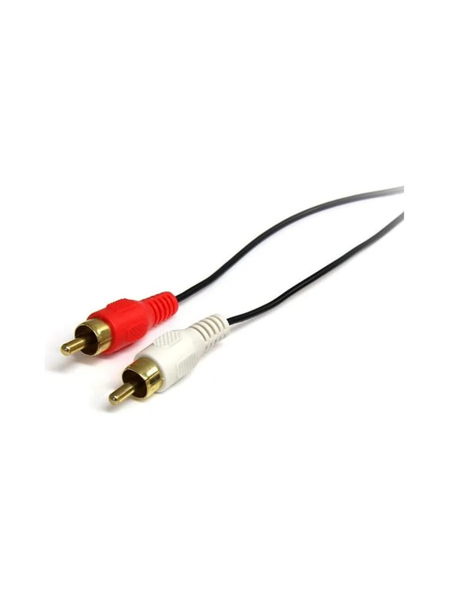 3 ft Stereo Audio Cable 3.5mm to 2x RCA 2