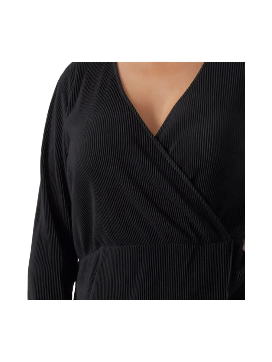 Robe Noir Femme Vero Moda Curve Clica 4