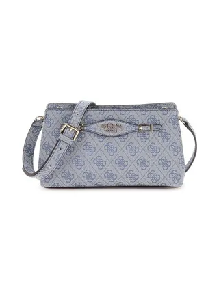 Sac à Bandoulière Bleu Femme Guess Katya 1