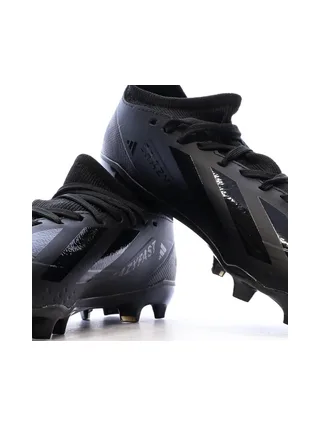 Chaussures de football Noires Garçon Adidas X Crazyfast 7