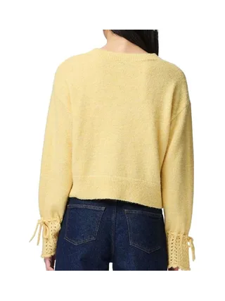Gilet Jaune Femme Pieces Milla 2
