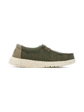 Chaussures Kaki Garçon Hey Dude Wally Youth 2