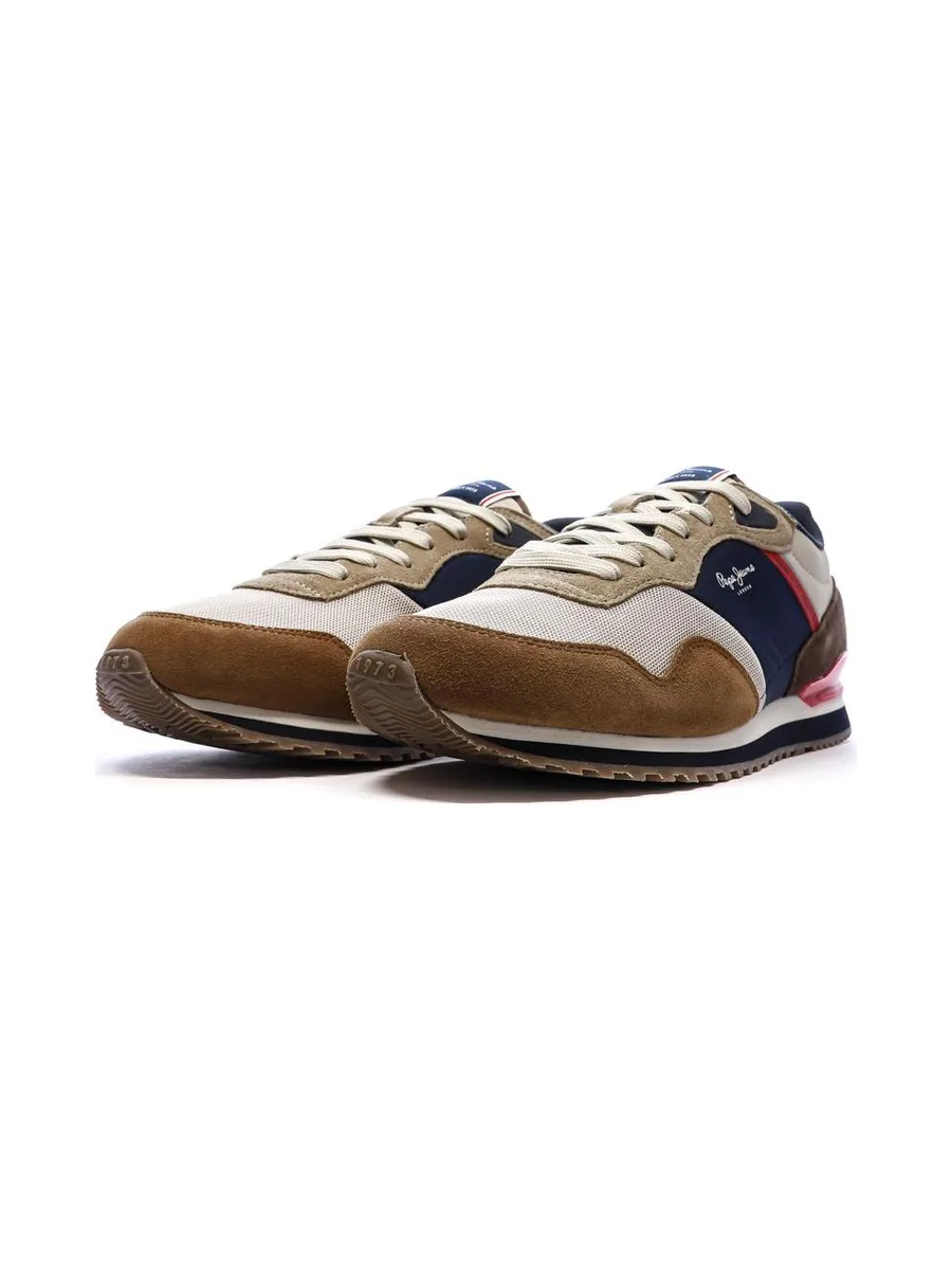 Baskets Marron Homme Pepe jeans London Life 6
