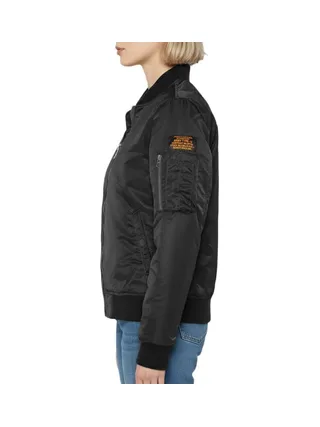 Bomber Noir Femme Schott Femme JET17W 3