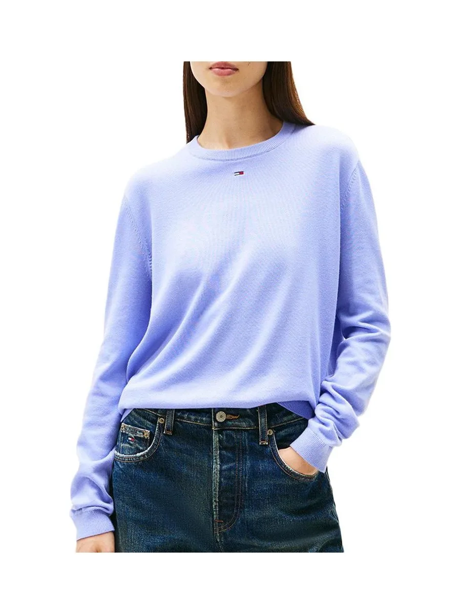 Pull Bleu Femme Tommy Hilfiger Essential DW0DW20159 2