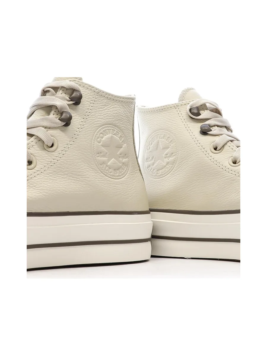 Baskets Beiges Femme Converse Chuck Taylor All Star Lift A11158C 7