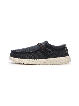 Chaussures Bleu Homme Hey Dude Wally Sox Pine 1