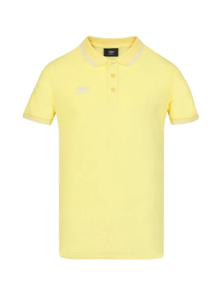 Polo Jaune Homme Umbro Bas Net 2