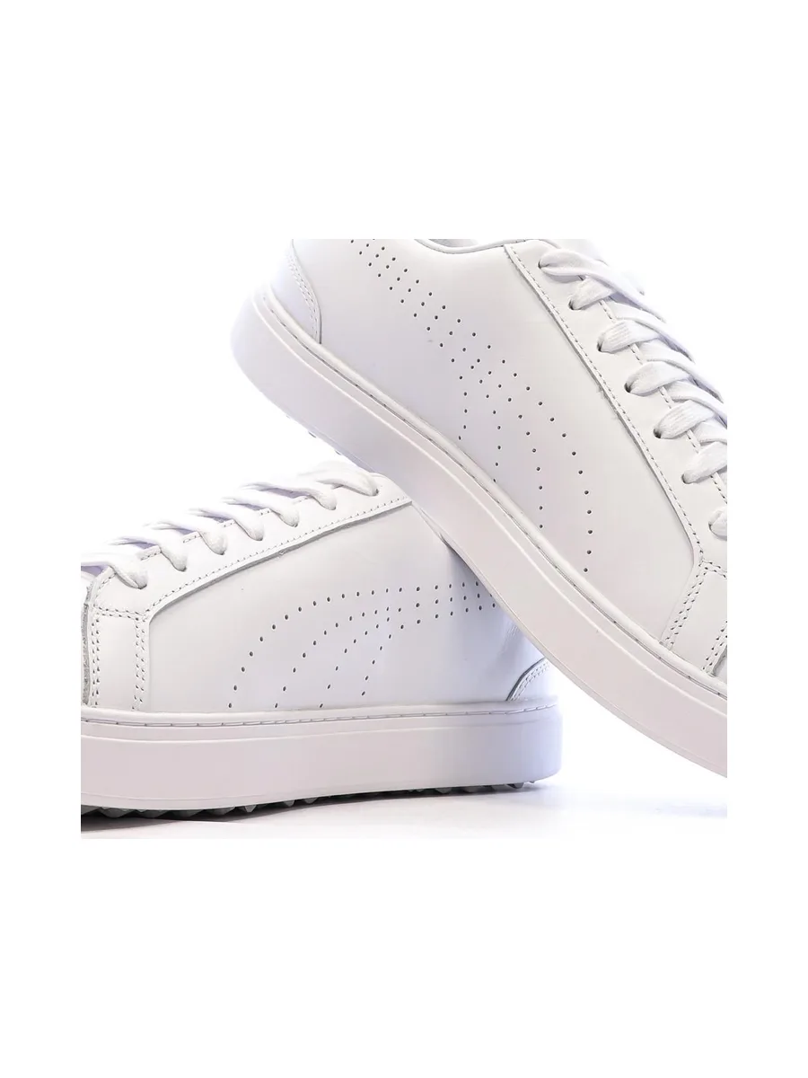 Baskets de golf Blanches/Camel Homme Puma Hypnotic 8