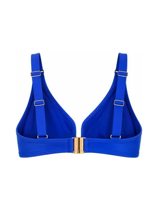 Haut de Maillot de bain Bleu électrique Femme Grain de Sable Louisa 2