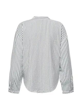 Chemise Blanc/Bleu Femme JDY Barbara Life 2