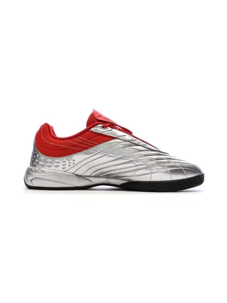Baskets Noires/Rouges/Argent Homme Puma Goalgetter 2