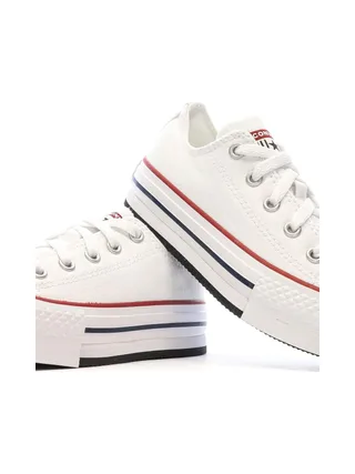 Baskets Blanches Fille Converse All Star Eva 7