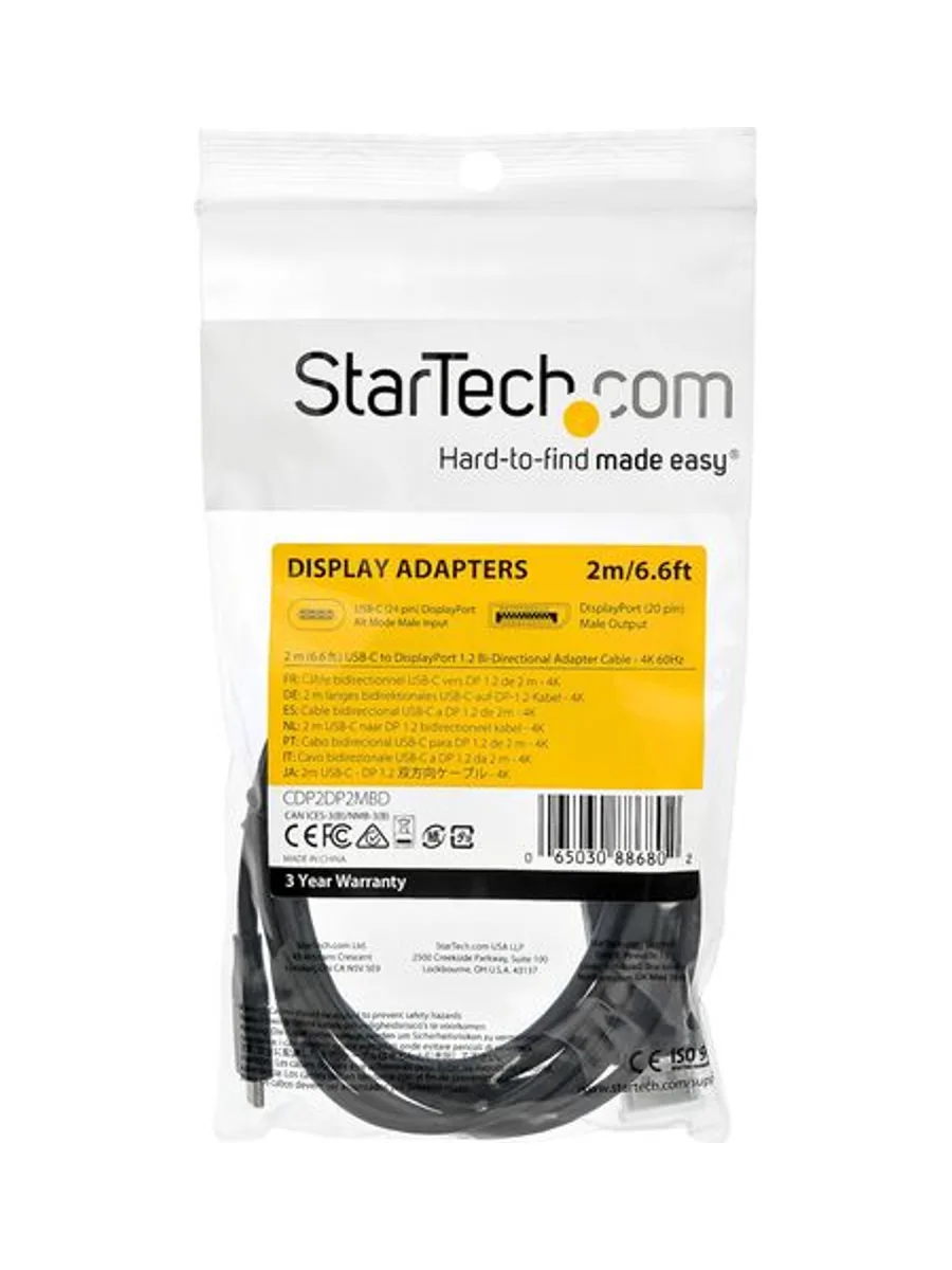 StarTech.com CDP2DP2MBD video cable adapter 5
