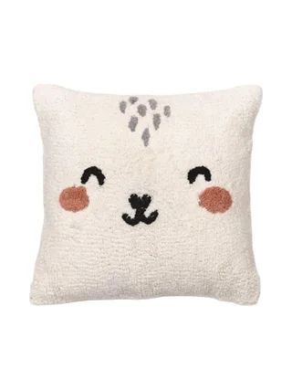 Coussin Blanc Tufté Today Coussin 40x40 1