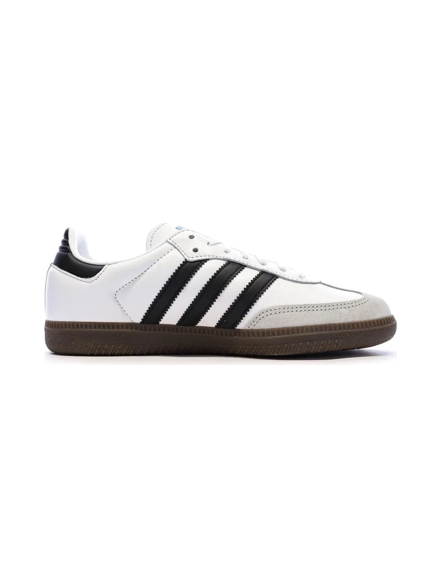 Samba Baskets Blanches/Noires Mixte Adidas 3