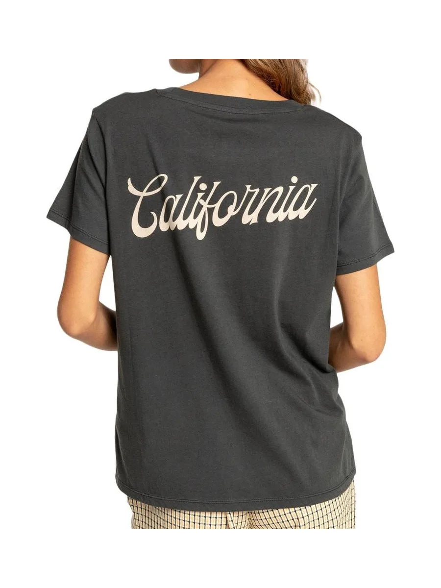 T-Shirt Gris Femme Billabong First 3