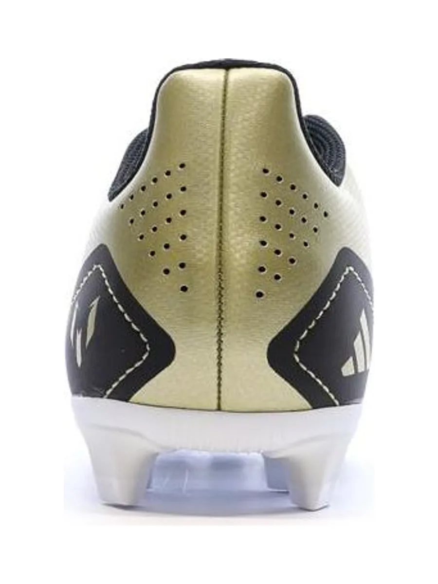 Chaussures de football Noires/Dorés Garçon Adidas Messi 3