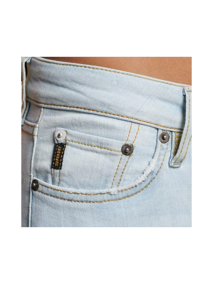 Jean Skinny Bleu Clair Femme Superdry Vintage Rise 4