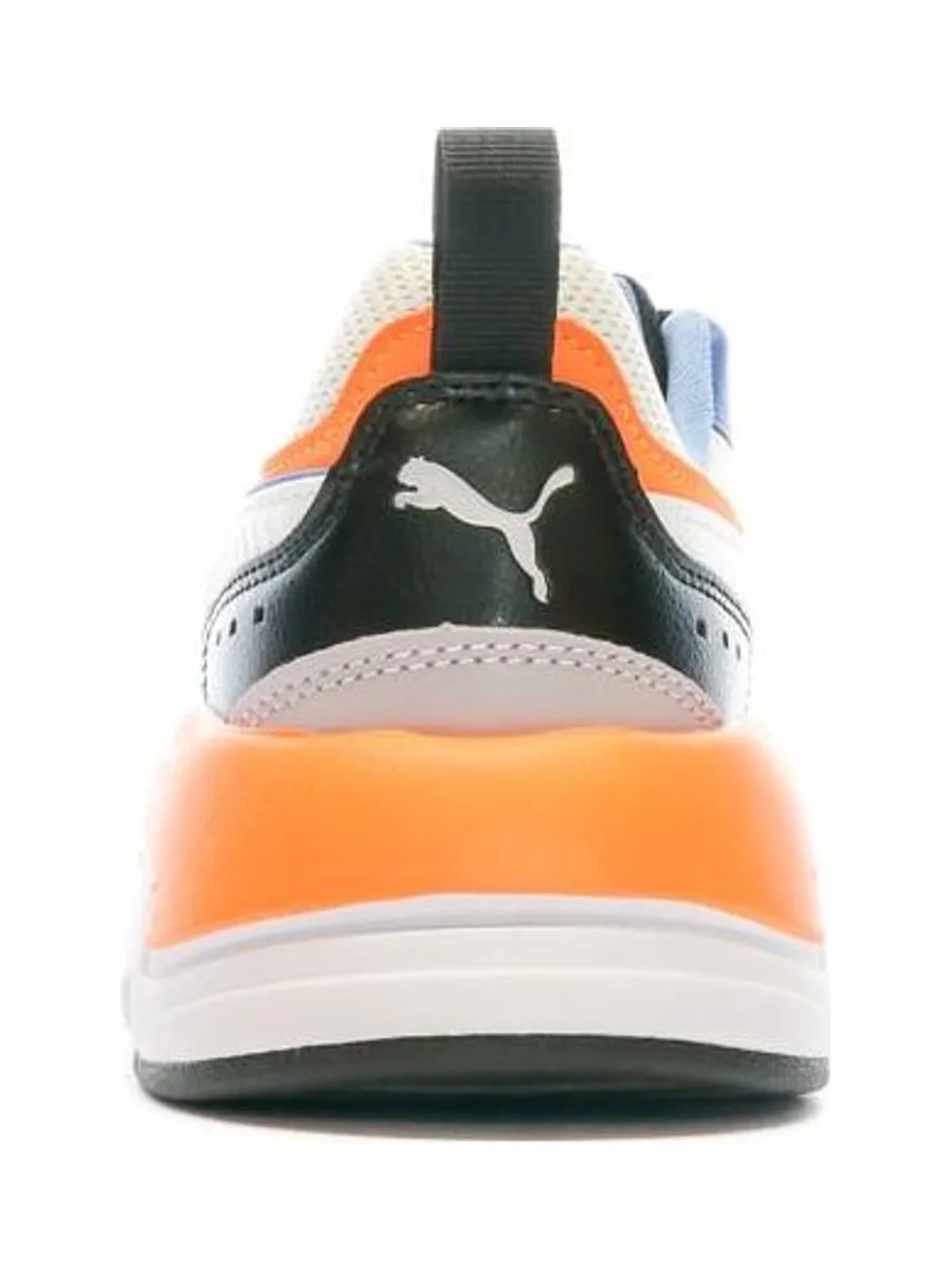 Baskets Blanche/Bleu Homme Puma X-ray 2 Square 4